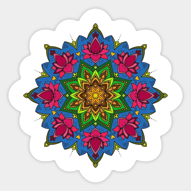 Mandala Art Sticker by InfiniIDnC